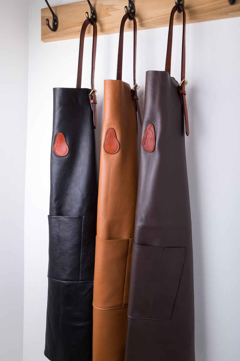 Pear Tannery Luxury Leather fashion Apron