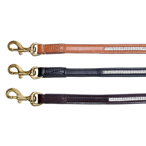 Pear Tannery Clincher Leather Dog Lead 5/8"