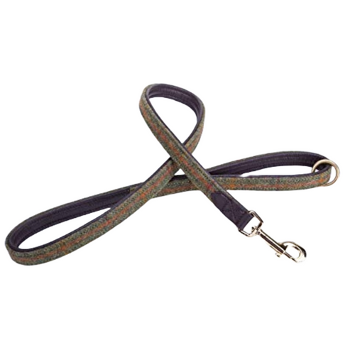 Pear Tannery Tweed Dog Lead 3/4